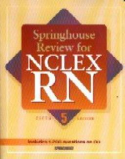Springhouse Review for NCLEX-RN 5th 9781582551319 Front Cover