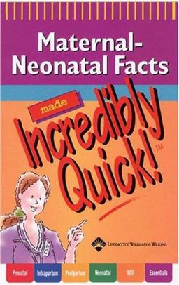 Maternal-Neonatal Facts  9781582553832 Front Cover