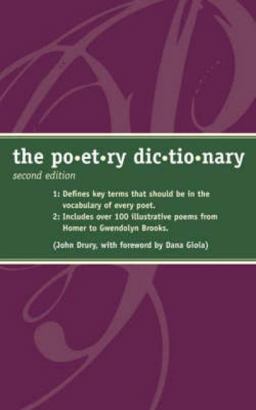 Poetry Dictionary 2nd 9781582973296 Front Cover