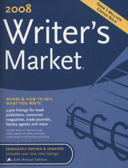 Writer's Market 2008 87th 9781582974965 Front Cover