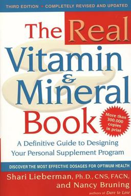Real Vitamin and Mineral Book 3rd 9781583331521 Front Cover