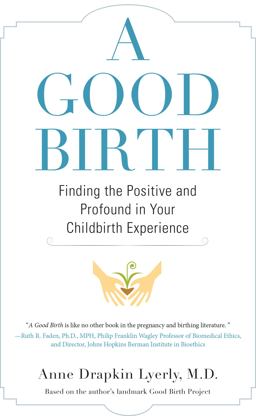 Good Birth Finding the Positive and Profound in Your Childbirth Experience  9781583335499 Front Cover