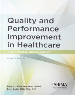 QUALITY+PERF.IMPROVEMENT IN HEALTHCARE  9781584266631 Front Cover