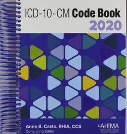 ICD-10-CM Code Book 2020  9781584267324 Front Cover