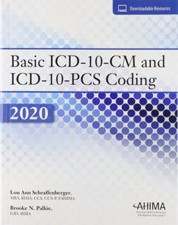 Basic ICD-10-CM and ICD-10-PCS Coding 2020  9781584267447 Front Cover