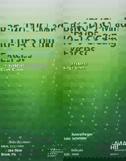 Basic ICD-10-CM and ICD-10-PCS Coding Exercises 8e  9781584268413 Front Cover