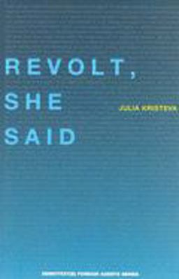 Revolt, She Said  9781584350156 Front Cover
