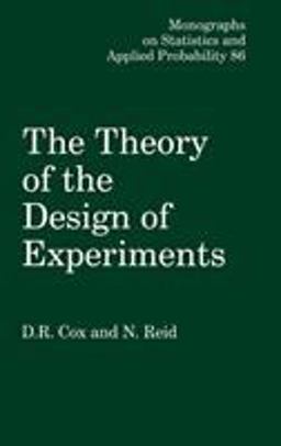 The Theory of the Design of Experiments The Theory of the Design of Experiments