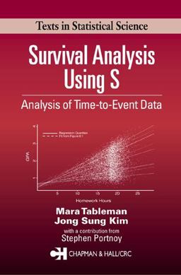Survival Analysis Using S Analysis of Time-To-Event Data  9781584884088 Front Cover