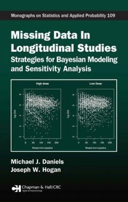 Missing Data in Longitudinal Studies Strategies for Bayesian Modeling and Sensitivity Analysis  9781584886099 Front Cover