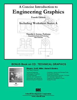 Concise Introduction to Engineering Graphics (4th Edition) With Workbook A  9781585035847 Front Cover