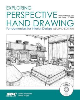Exploring Perspective Hand Drawing Second Edition  9781585039012 Front Cover