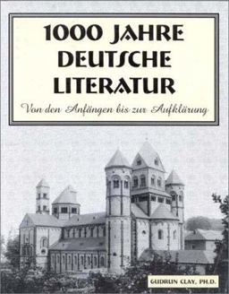 1,000 Years of German Literature  9781585100408 Front Cover