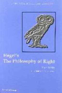 Philosophy of Right  9781585100415 Front Cover
