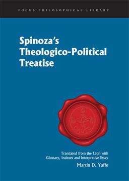Theologico-Political Treatise  9781585100859 Front Cover