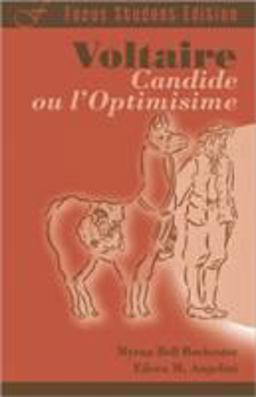 Candide, Ou L'Optimisime  9781585102471 Front Cover