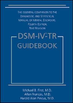 DSM-IV-TR Guidebook  9781585620685 Front Cover