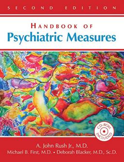 Handbook of Psychiatric Measures 2nd 9781585622184 Front Cover