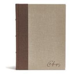 CSB Spurgeon Study Bible, Brown/Tan Cloth over Board