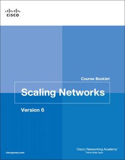Scaling Networks V6 Course Booklet 1st 2017 9781587134302 Front Cover