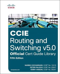 CCIE Routing and Switching V5. 0 Official Cert Guide Library 5th 9781587144929 Front Cover