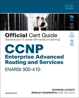 CCNP Enterprise Advanced Routing ENARSI 300-410 Official Cert Guide  9781587145254 Front Cover
