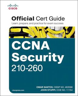 CCNA Security 210-260 Official Cert Guide  9781587205668 Front Cover