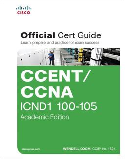 Ccent/Ccna Icnd1 100-105 Official Cert Guide: Academic Edition  9781587205972 Front Cover