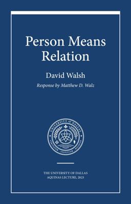     PERSON MEANS RELATION  9781587316739 Front Cover