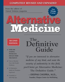 Alternative Medicine The Definitive Guide 2nd 9781587611414 Front Cover