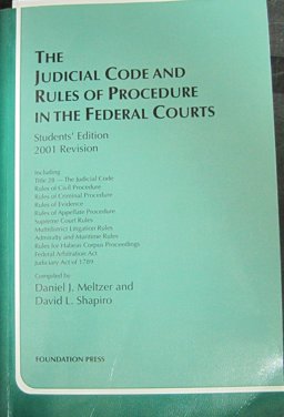 Judicial Code and Rules of Procedure in the Federal Courts