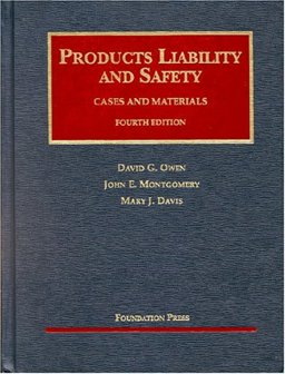 Products Liability and Safety