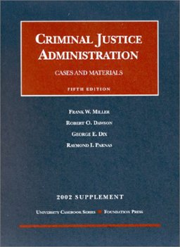 Supplement to Criminal Justice Administration