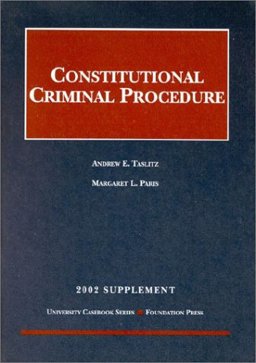 Supplement to Constitutional Criminal Procedure