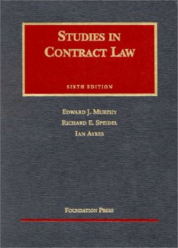 Studies in Contract Law 6th 9781587784880 Front Cover