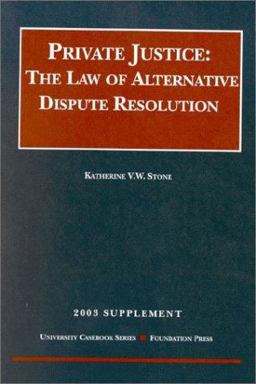 Private Justice, 2003