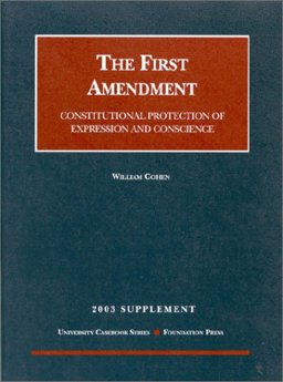 2003 to the First Amendment