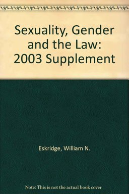 Gender and the Law 2003 Gender and the Law 2003