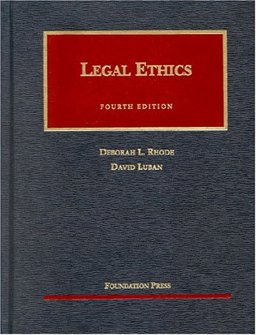 Legal Ethics 4th 9781587787331 Front Cover