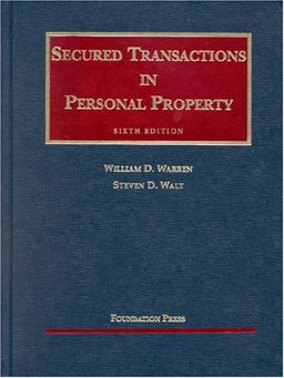 Secured Transactions in Personal Property 6th 9781587787416 Front Cover