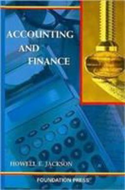 Accounting and Finance  9781587788468 Front Cover