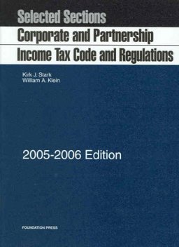 Federal Corporate Tax, 2005-2006 Selected Stats