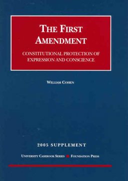 Cohen's 2005 Supplement to the First Amendment