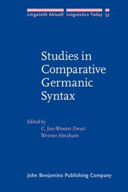 Studies in Comparative Germanic Syntax Proceedings from the 15th Workshop on Comparative Germanic Syntax (Groningen, May 26-27, 2000) 2002 9781588112682 Front Cover