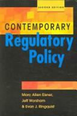 Contemporary Regulatory Policy 2nd Edition 2nd 9781588264114 Front Cover