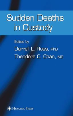 Sudden Deaths in Custody  9781588294753 Front Cover