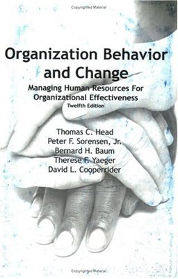 Organization Behavior and Change