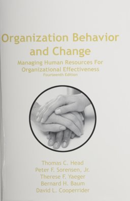 Organizational Behavior and Change 14th
