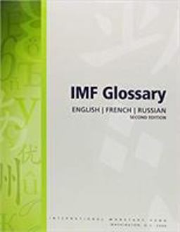 IMF Glossary:English, French, Russian IMF Glossary:English, French, Russian