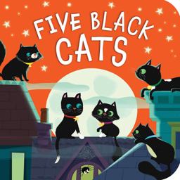 Five Black Cats:  9781589256118 Front Cover